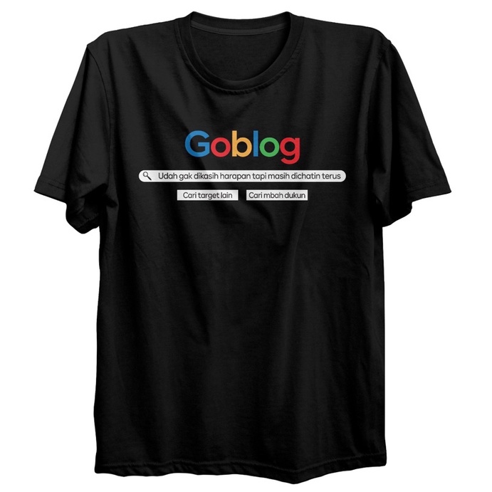 kaos Goblok / kaos kata kata / kaos bucin