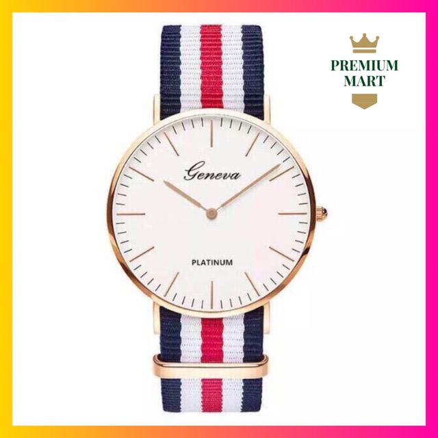 Jam Tangan J-102 Jam Fashion Kanvas