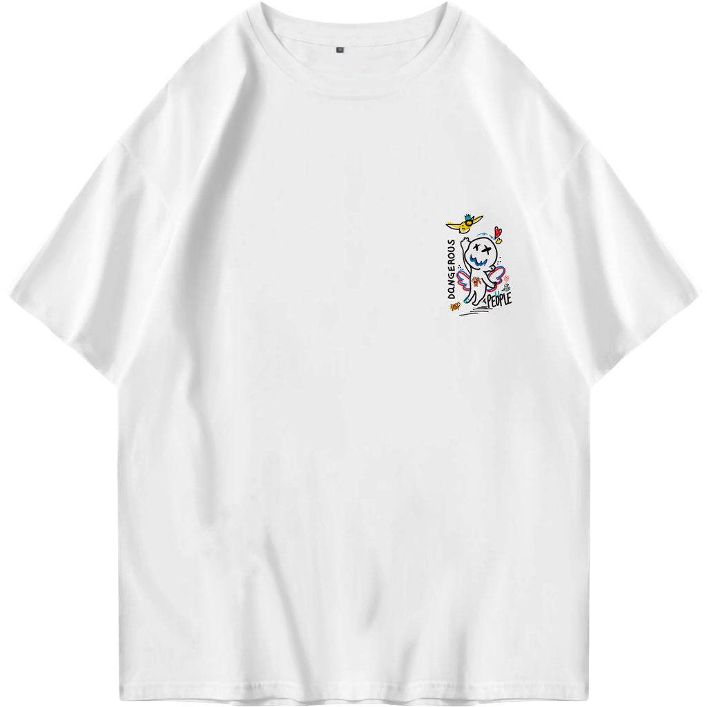 FIRSTLAST Oversized Tshirt Dangerous People | Kaos Oversize Pria dan Wanita