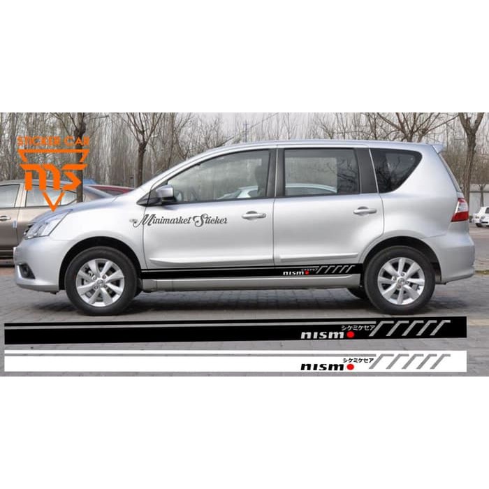 sticker stiker grand livina nissan nismo kanji