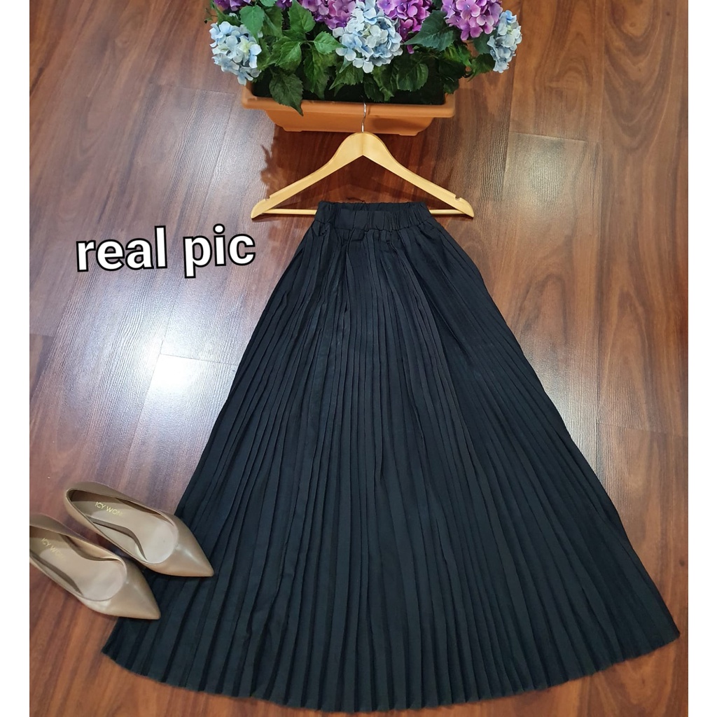 O2 Fashion / Rok Plisket / bisa cod