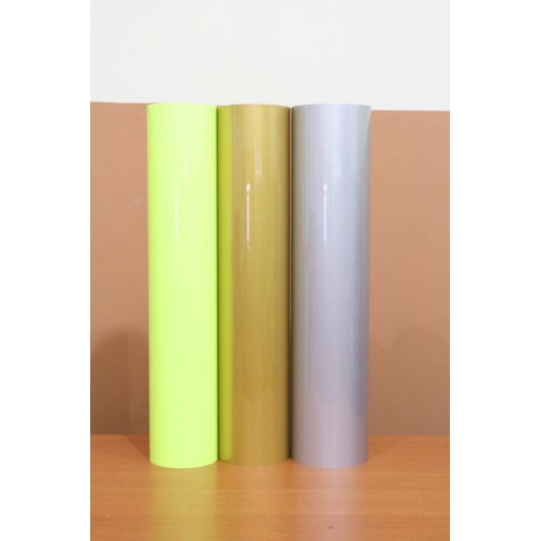 

Terbaru Polyflex PVC Gold,Silver,Neon
