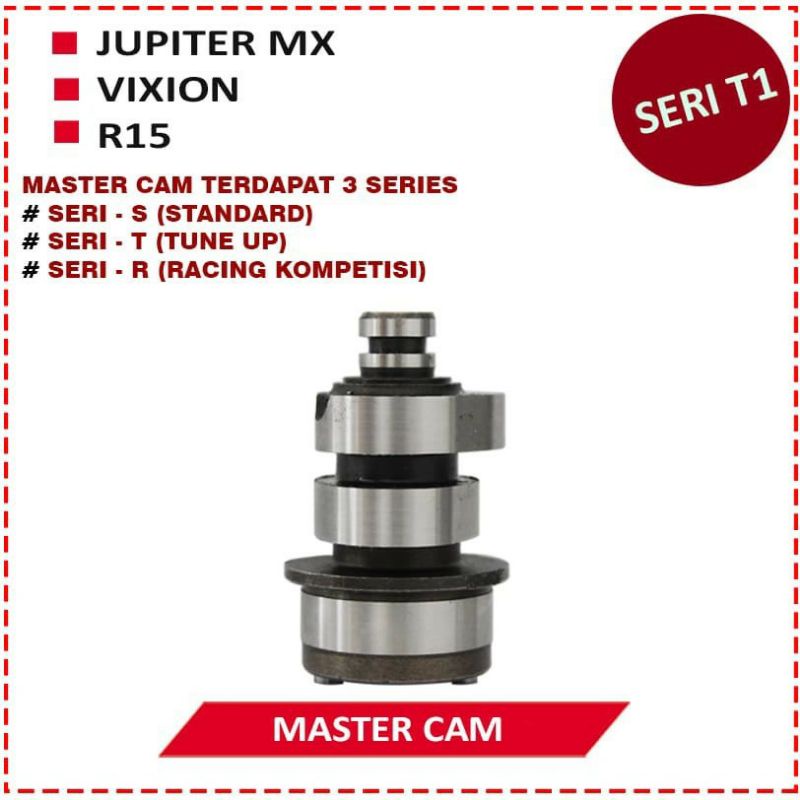 MASTER CAM BRT JUPIPER MX KING VIXION R15 X ABER BRT ORIGINAL