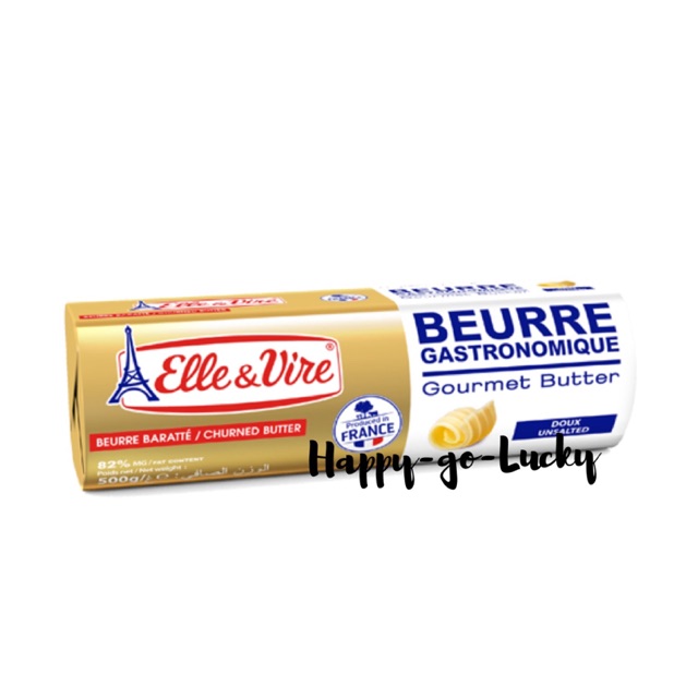 

Elle & Vire Butter Roll Unsalted 500 gr