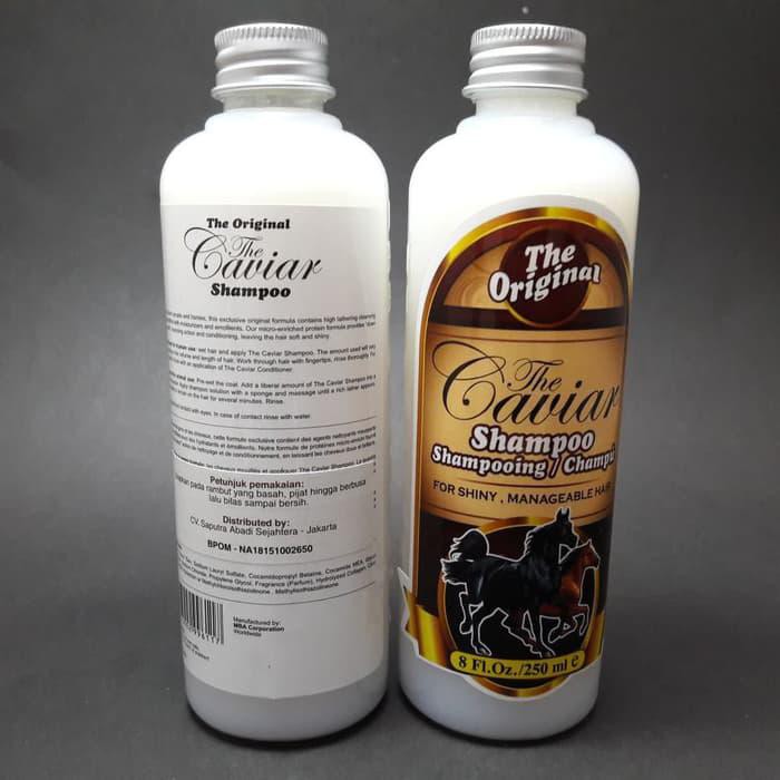SUPER AMPUH SHAMPOO CAVIAR / SAMPO SHAMPO KUDA PEMANJANG RAMBUT ORIGINAL 