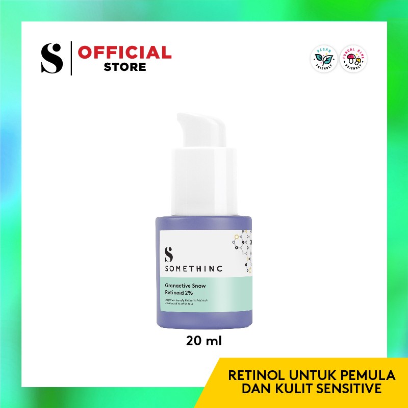 ✨ AKU MURAH ✨ SOMETHINC Granactive Snow Retinoid 2% 20ml BPOM | Serum Retinol Untuk PEMULA