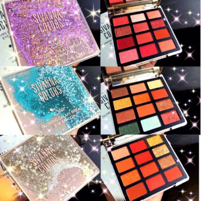 Sivanna Colors Glowing galaxy Bright Eyeshadow