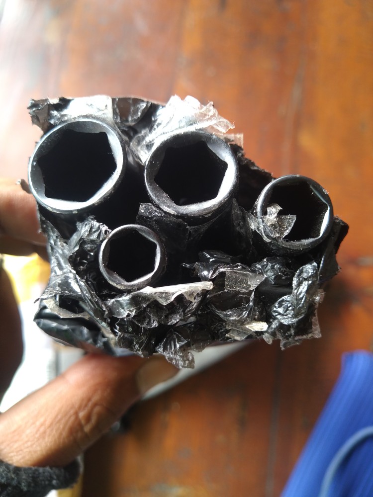 Tekiro Paket 4pc Kunci Sock T Ukuran 8-10-12-14mm / Kunci T Tekiro