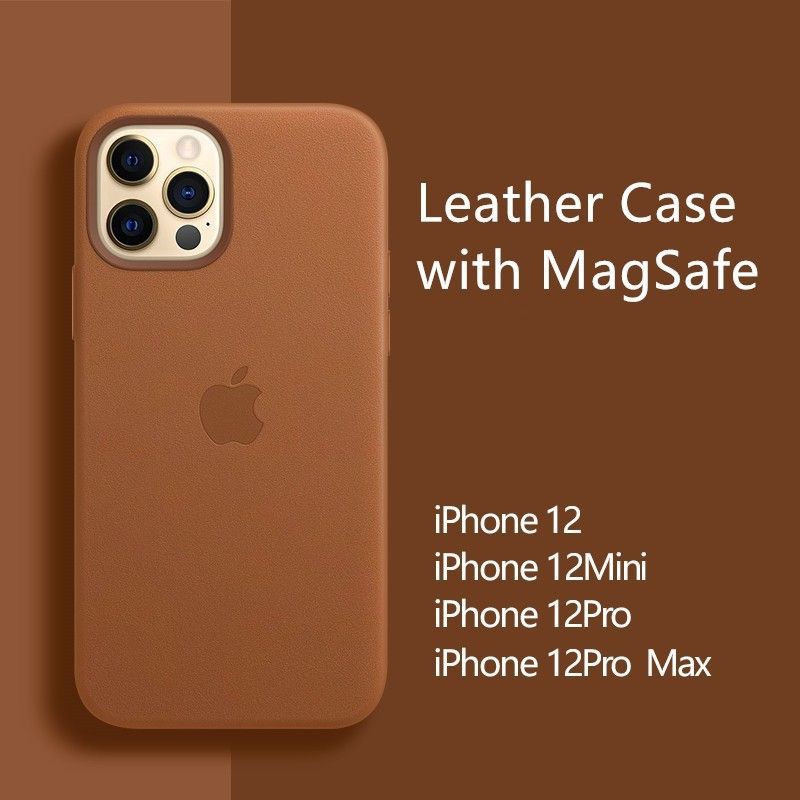 Case Iphone 12pro 12mini 12 Mini Pro Max PU Leather Cover Kulit Casing Hardcase Elegan Warna