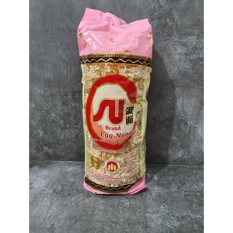 

su brand egg noodle mie kriting 450gr