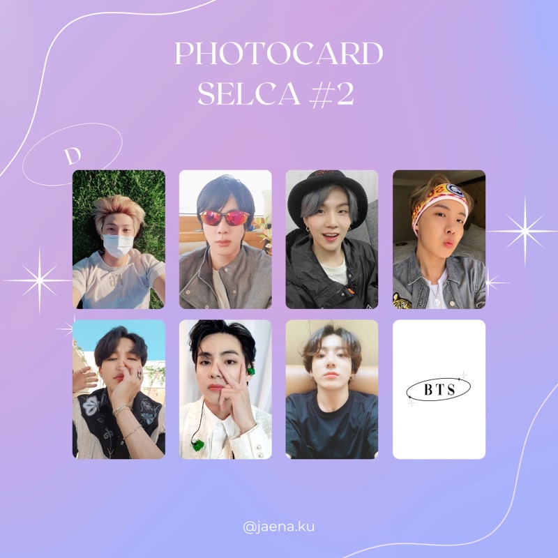 [BTS] PHOTOCARD SELCA #2 BTS ‼️BACA DESKRIPSI‼️