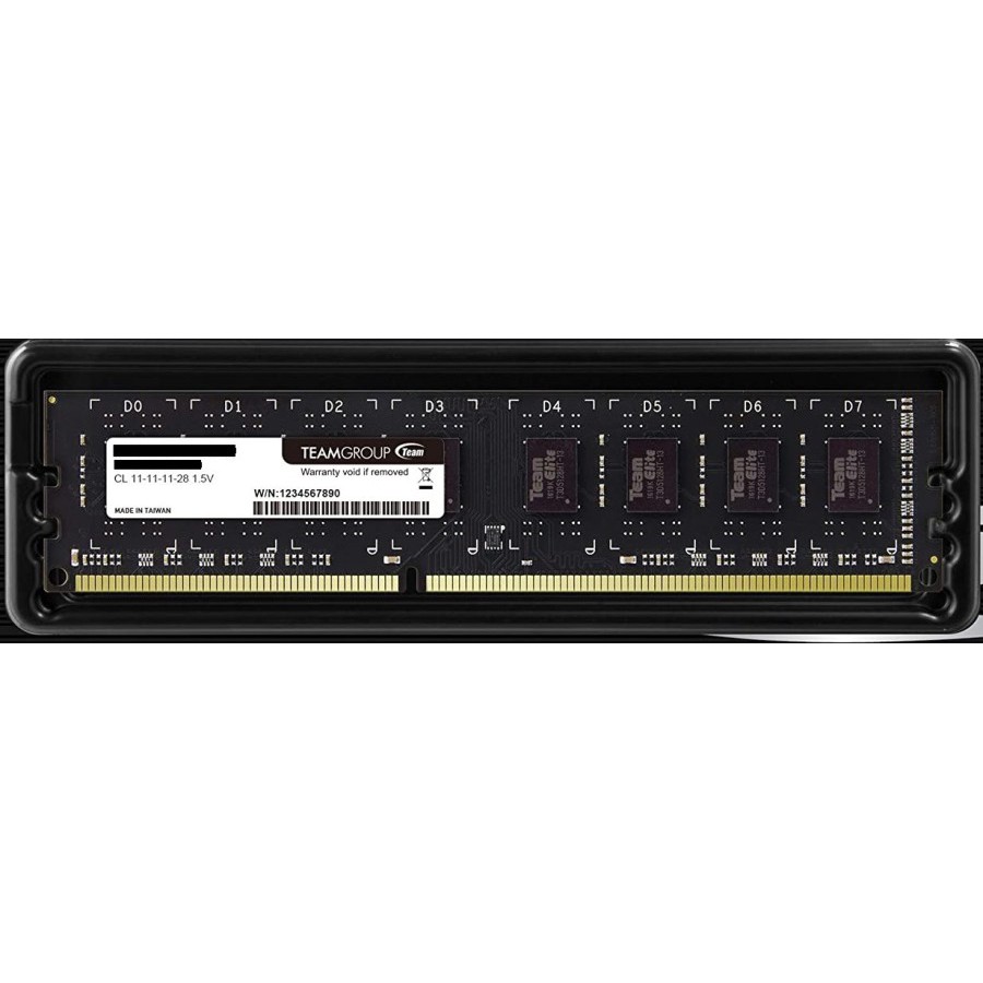 Memory Ram Team elite 4gb ddr3 Pc3-12800 1600mhz 1.5v longdimm for Komputer Pc ted34g1600c11bk