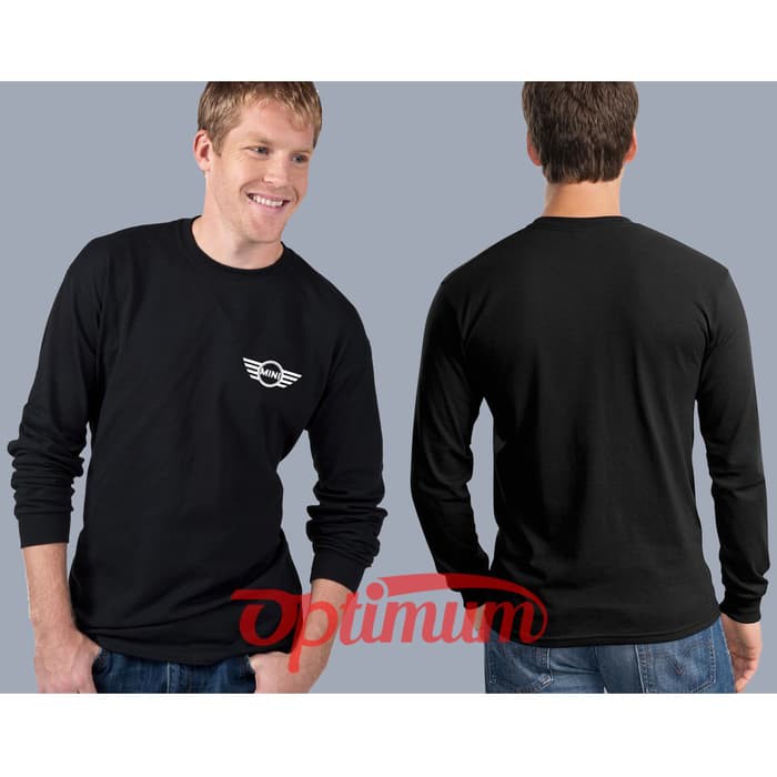KAOS MINI COOPER LOGO TANGAN PANJANG