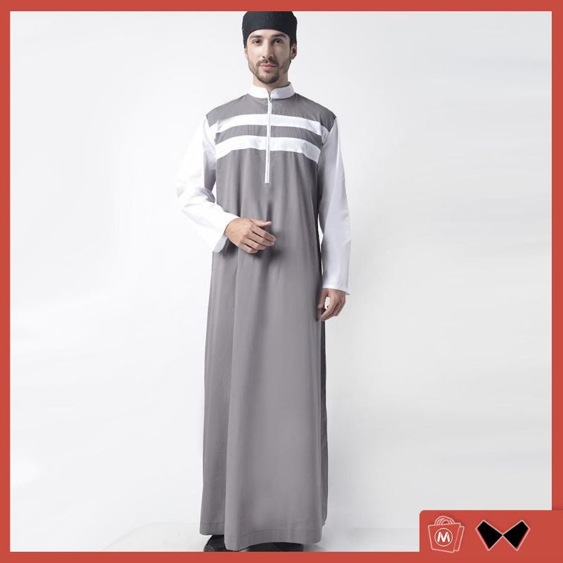 VERSADO MODE - JUBAH GAMIS PRIA MUSLIM ABU-ABU