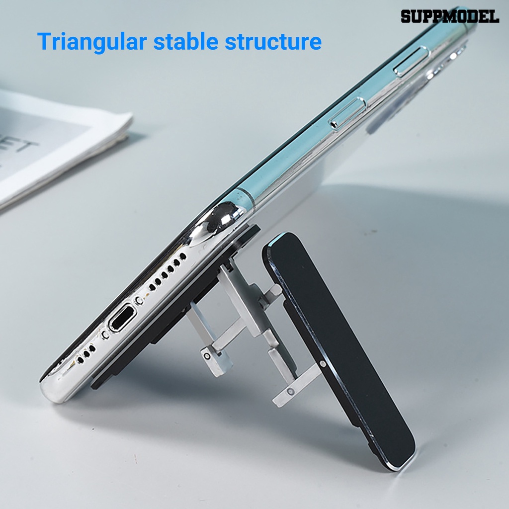 Sdl Stand Dudukan Handphone Universal Model Lipat Bahan Aluminum Alloy
