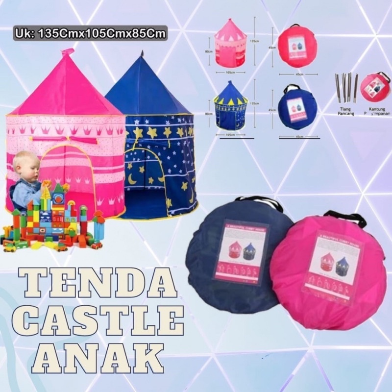 TENDA CASTLE TENDA ANAK