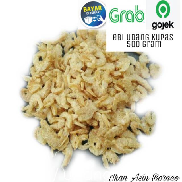 Ebi Udang Kering Super 500 Gram Khas Banjarmasin