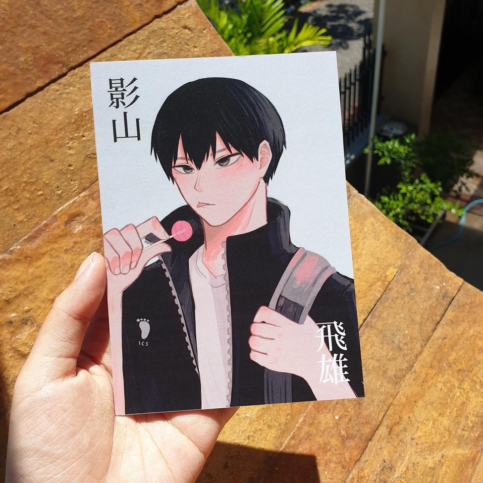 

12.12 COD Postcard Fanart Haikyuu (+ laminasi doff/matte)