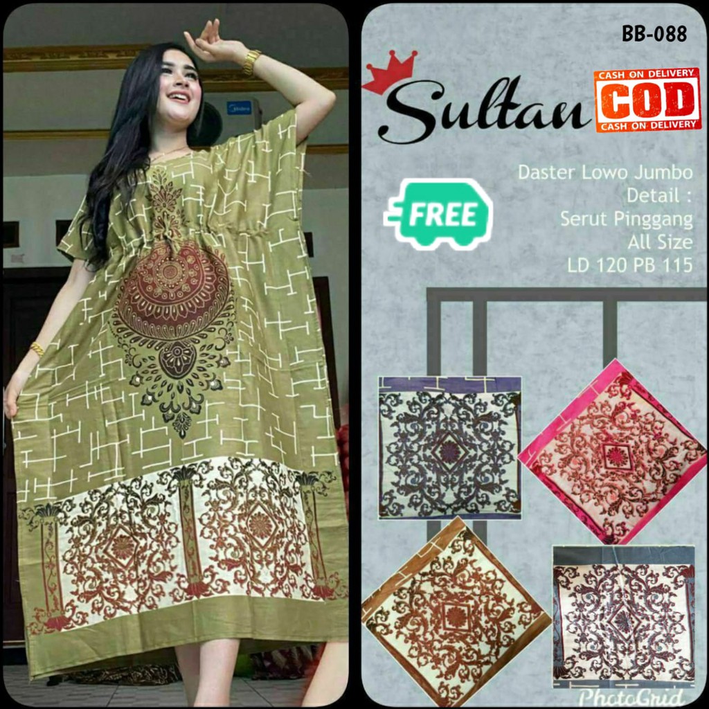 Daster Sultan Jumbo Kode BB-088