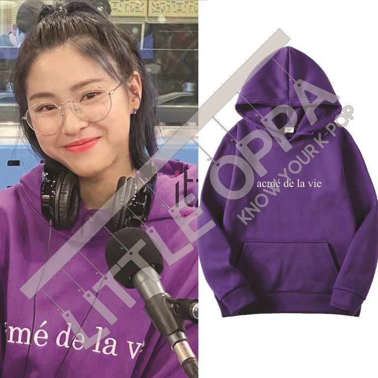 JACKET HOODEI ITZY RYUJIN ACME DE LA VIE HOODIE