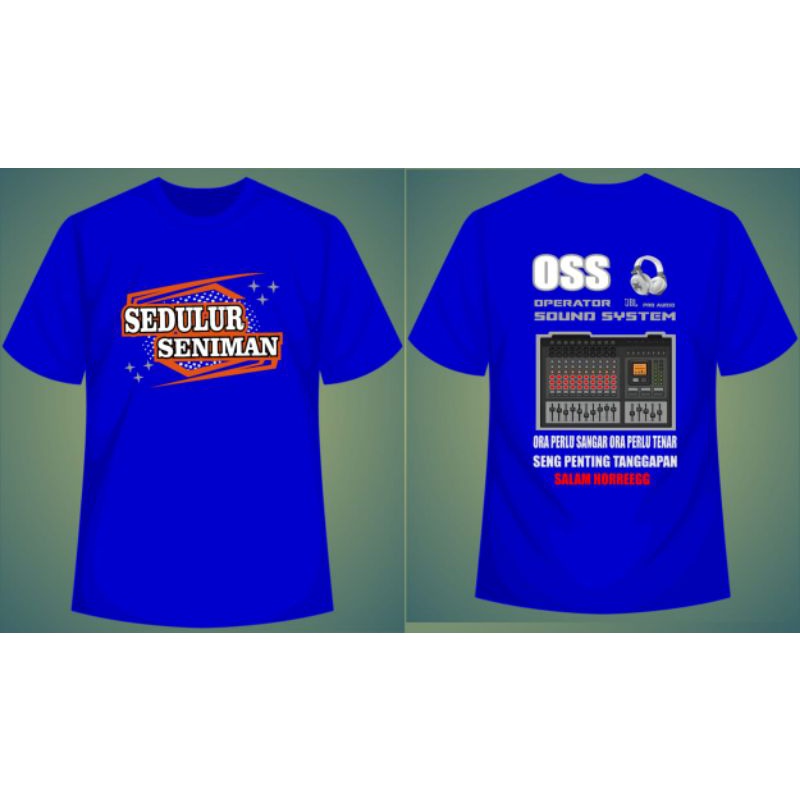 kaos sound sistem sedulur seniman original