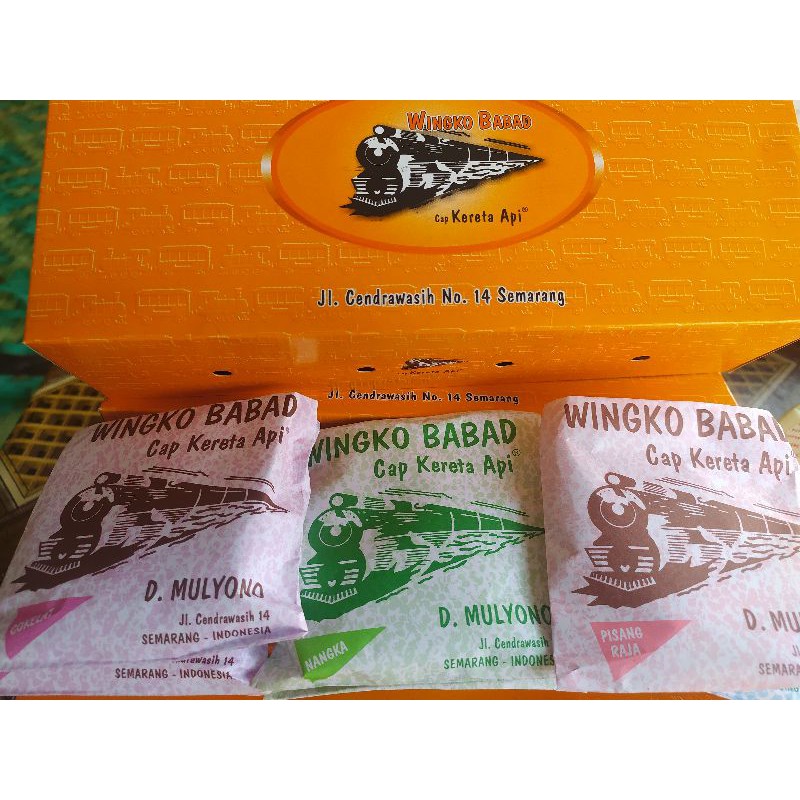 Olivoliv Snack Wingko Babad Cap Kereta Api D.Mulyono