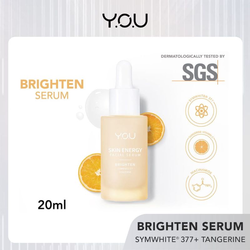 You Skin Energy Brighten Facial Serum 20ml