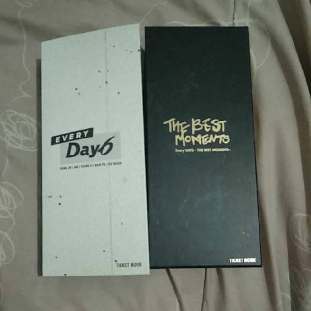 Day6 Ticket Book Official The Best Moment