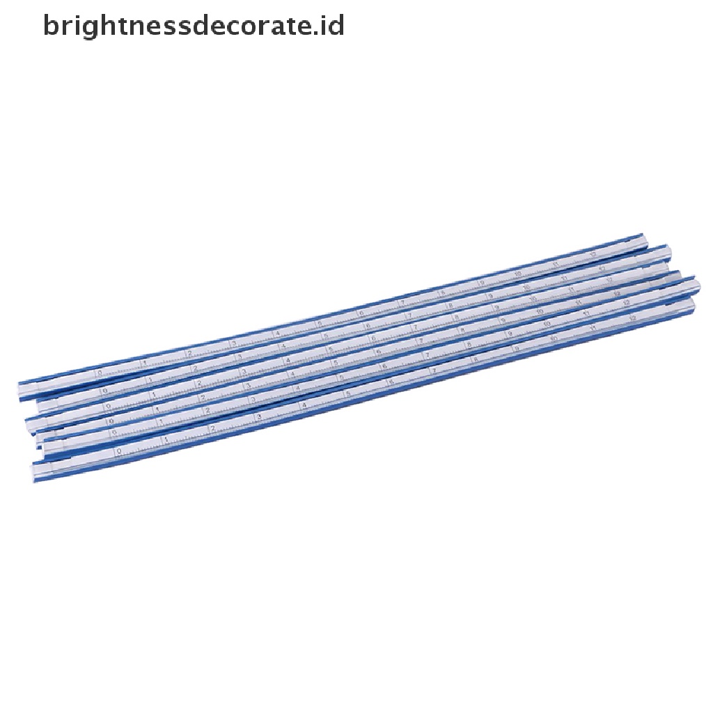 Alat Penggaris Gambar Drafting Flexible Bahan Plastik Vinyl Ukuran 30cm