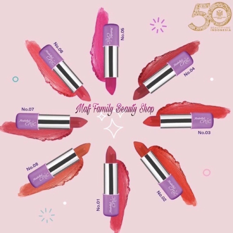 MIRABELLA Chic Colormoist Lipstick 3.4gr