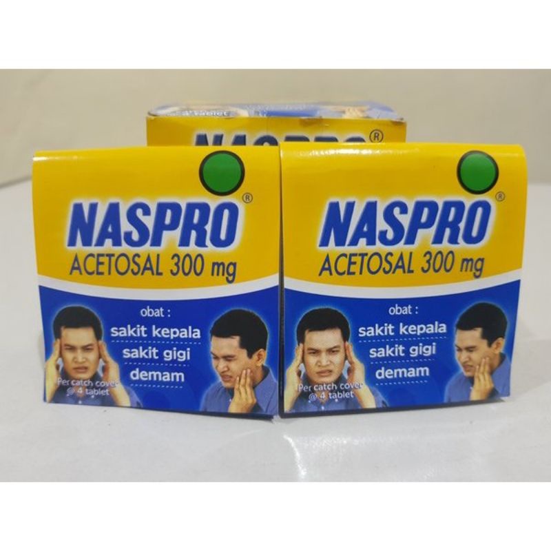 Jual NASPRO 1 strip/4 tablet | Shopee Indonesia