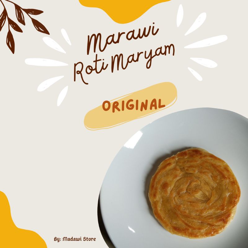 

Roti Maryam. Roti Cane. Enak, Murah. Isi 6. Original