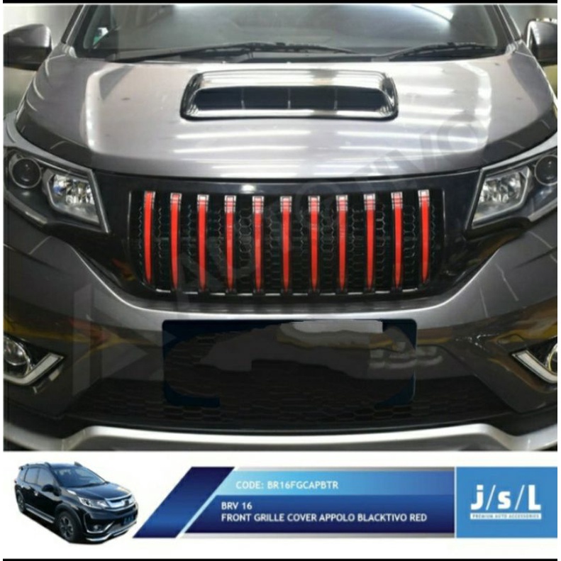 Grill Grill Depan Model Apollo Hitam Merah Honda BRV