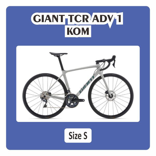 Roadbike Giant Tcr Adv 1 Kom Disc Ukuran S Groupset Ultegra R8020 Speed 2x11s Wheelset Giant Pr2 Ban