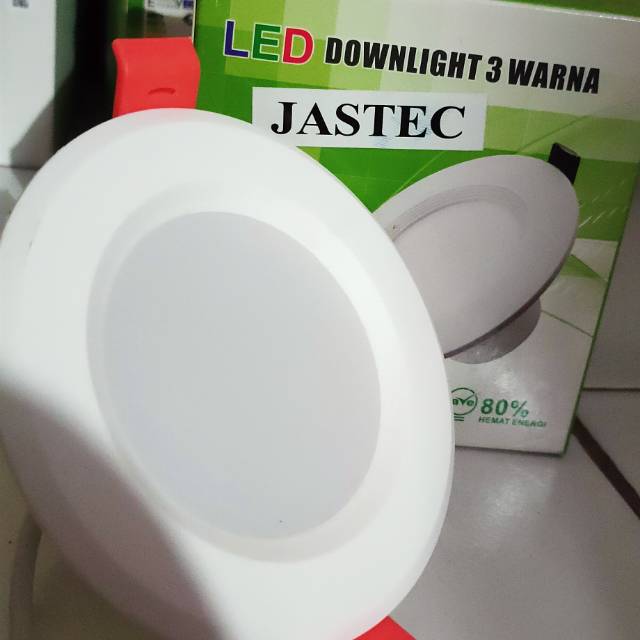 lampu downlight 3 warna