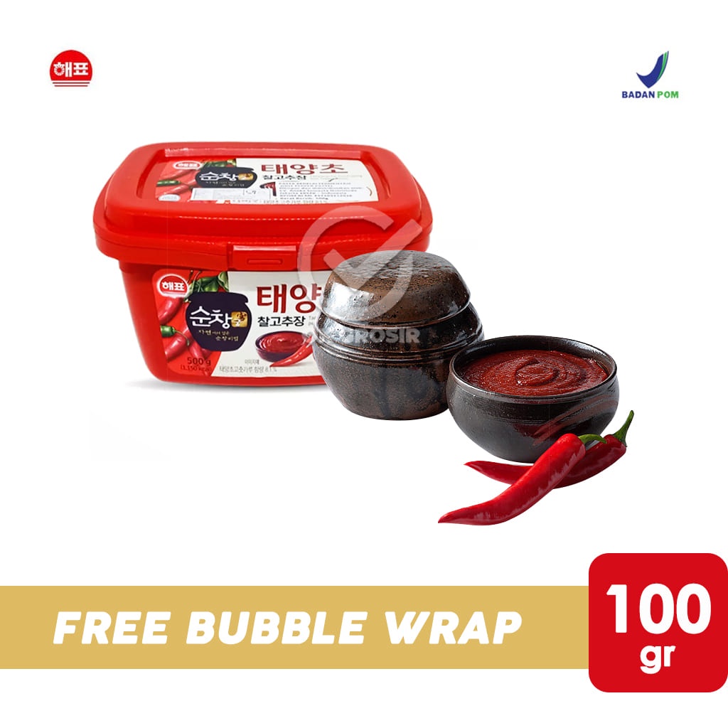 

Sajo Hot Pepper Paste / Pasta Cabe Gochujang Korea (100 gr)