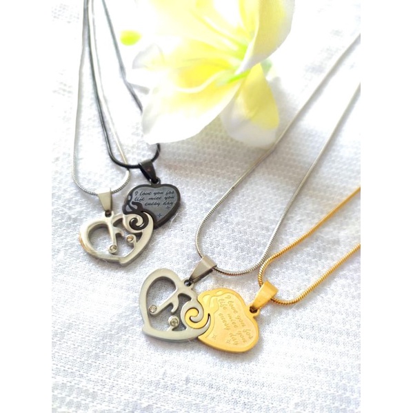 Kalung Couple Titanium Kalung Soulmate 33