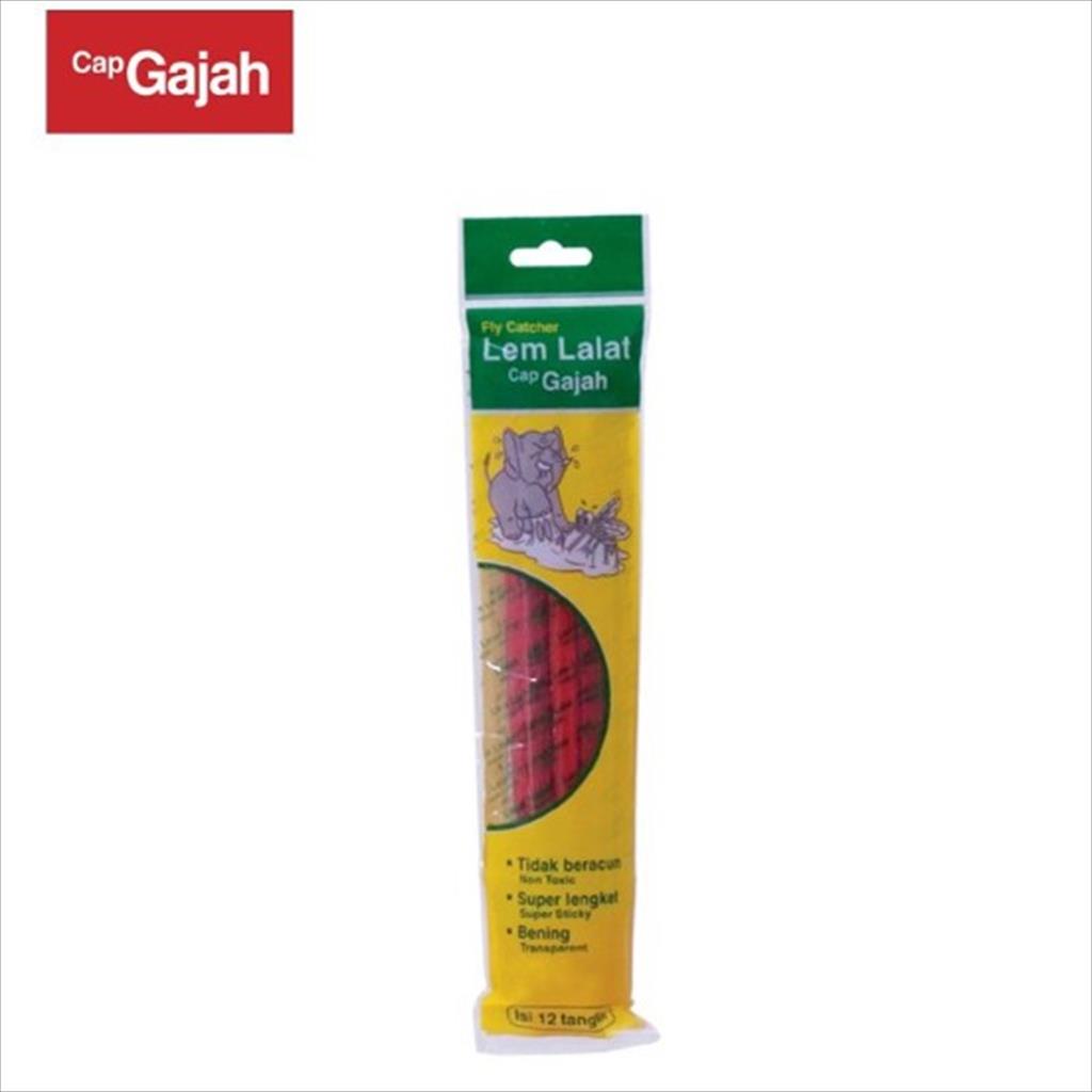 Lem Lalat Cap Gajah Stick Isi 12 PCS Original 100 %