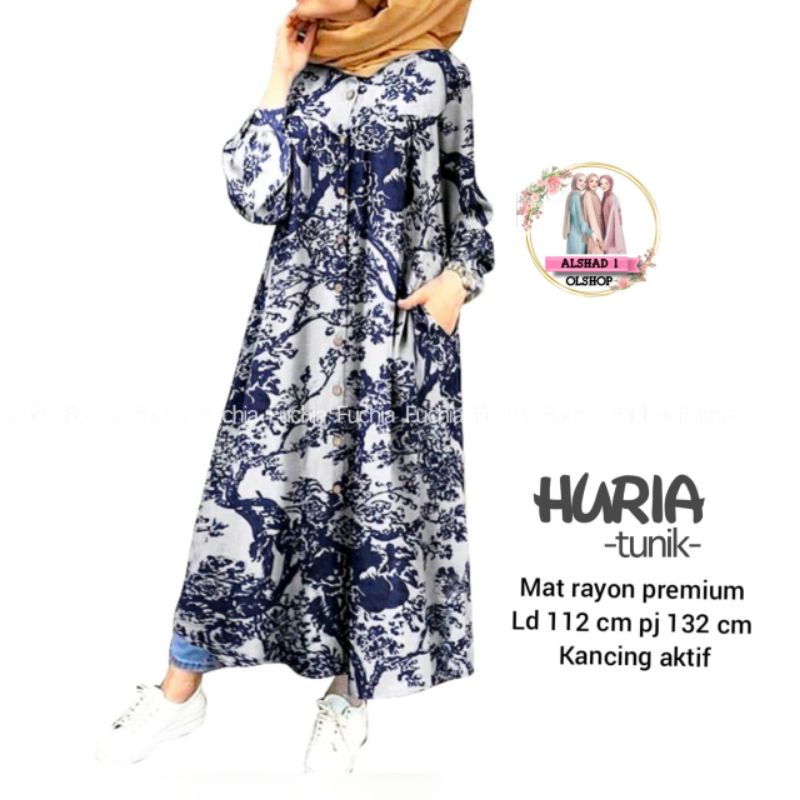 Tunik Huria wanita muslimah