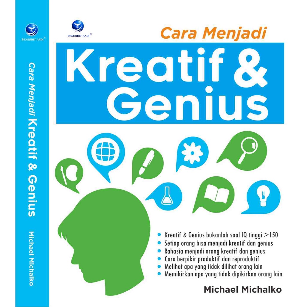 

Buku Cara Menjadi Kreatif Dan Genius - Michael Michalko