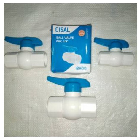 Stopkran cisal ball valve pvc