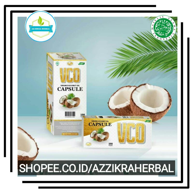 

VCO Virgin Coconut Oil Capsul Minyak Kelapa Murni