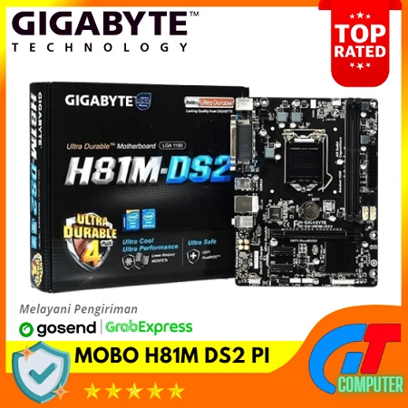 MOTHERBOARD GIGABYTE H81M DS2 PI LGA 1150