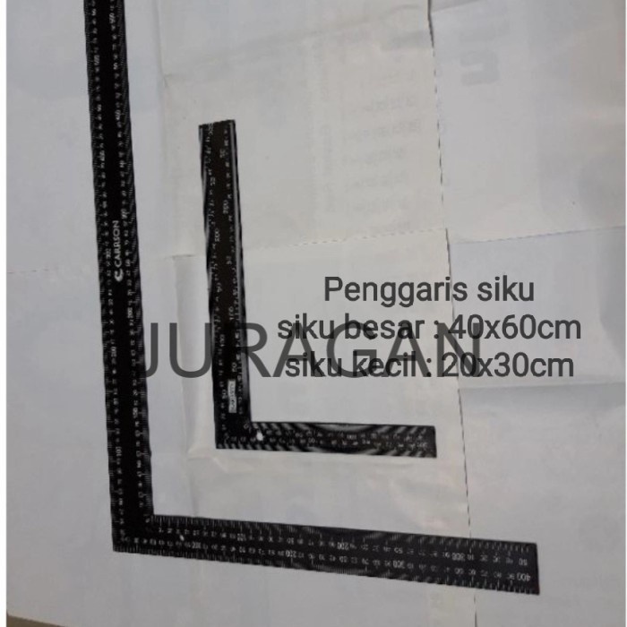 penggaris siku - siku penggaris