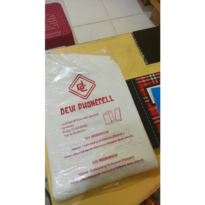 Sablon Plastik Distro Plastik Packing 30x40 Plastik Distro Gunung HD