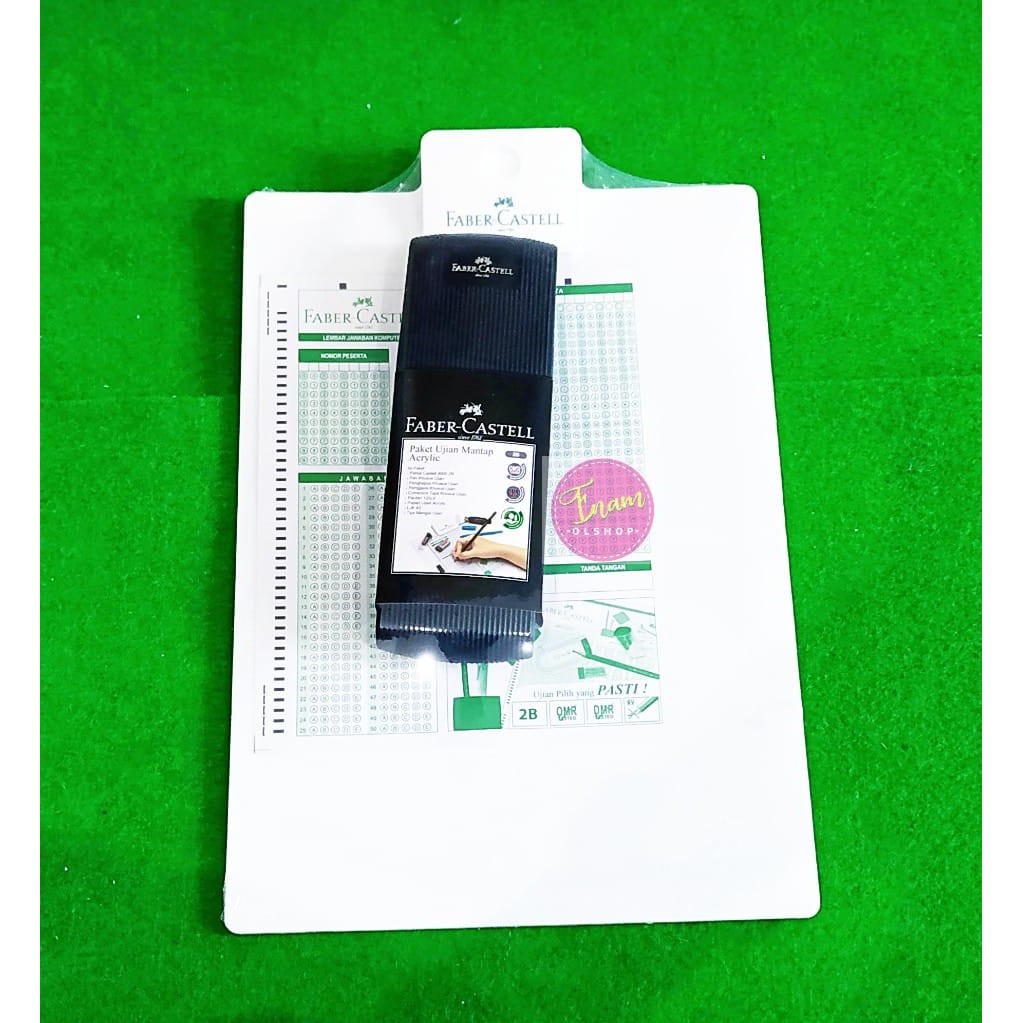 

Faber Castell Paket Ujian Mantap Acrylic HIjau + Papan