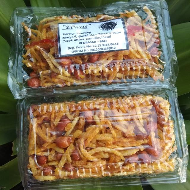 

Kering kentang enak manis gurih sedap dan halal 100% tidak menggunakan bahan pengawet