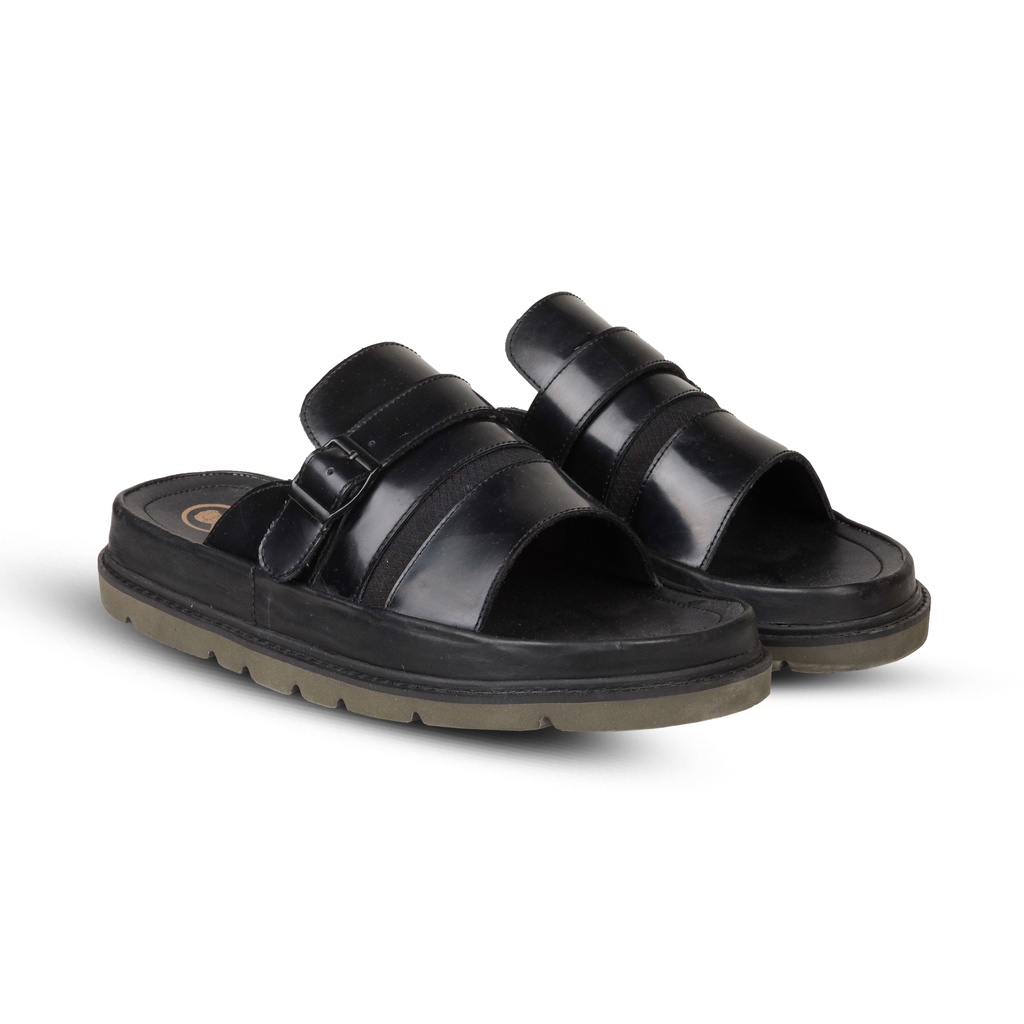 Liv Buckle Slides Black