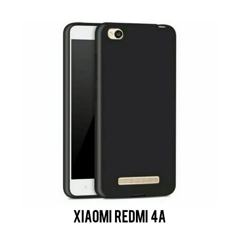 Loveh - Casing Xiaomi Redmi 4A 5A 6A 7A 8A 8A Pro 8 Soft Case Polos Black