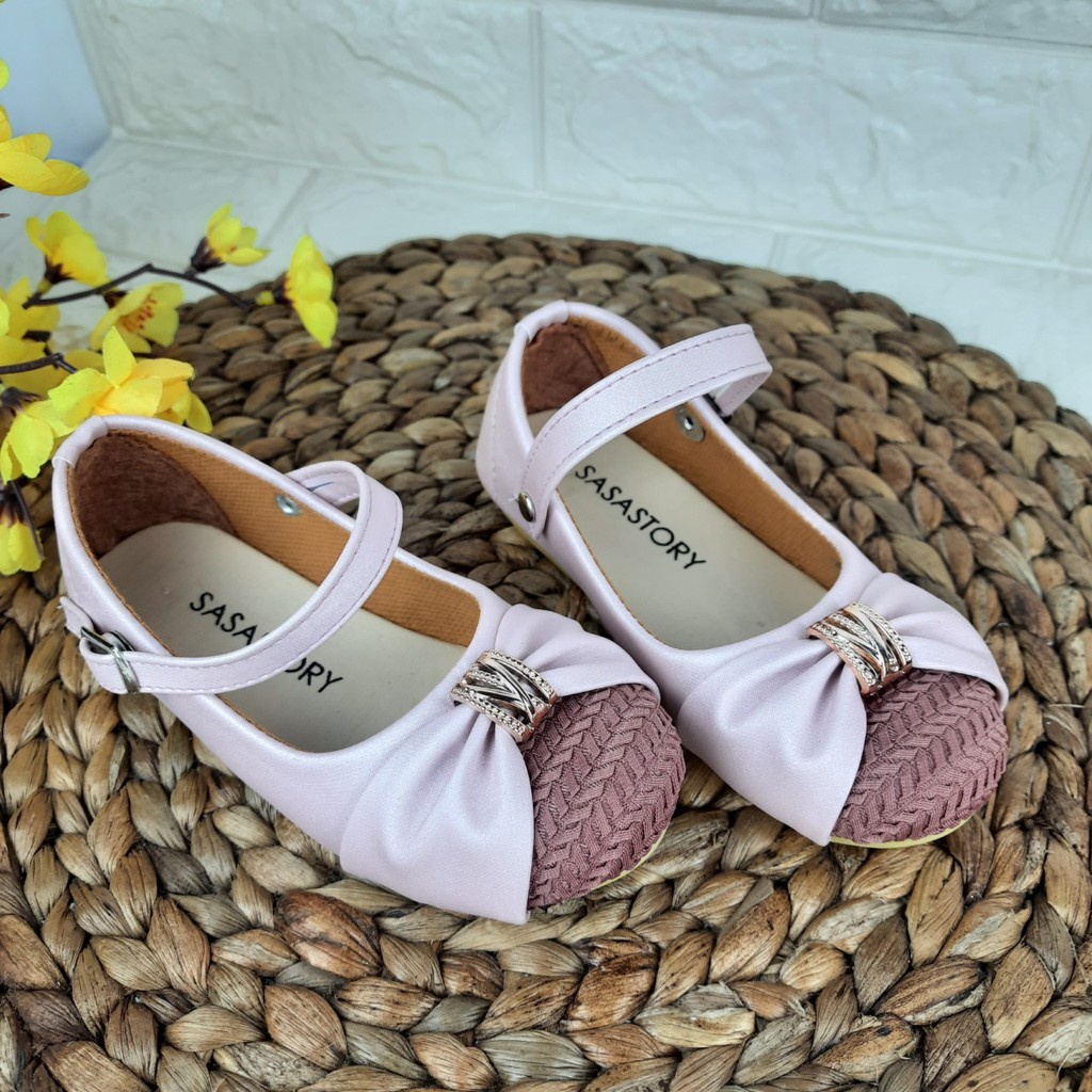 mandirishoesstore-SEPATU FLATSHOES ANAK PEREMPUAN TALI 1 2 3 TAHUN HAY10